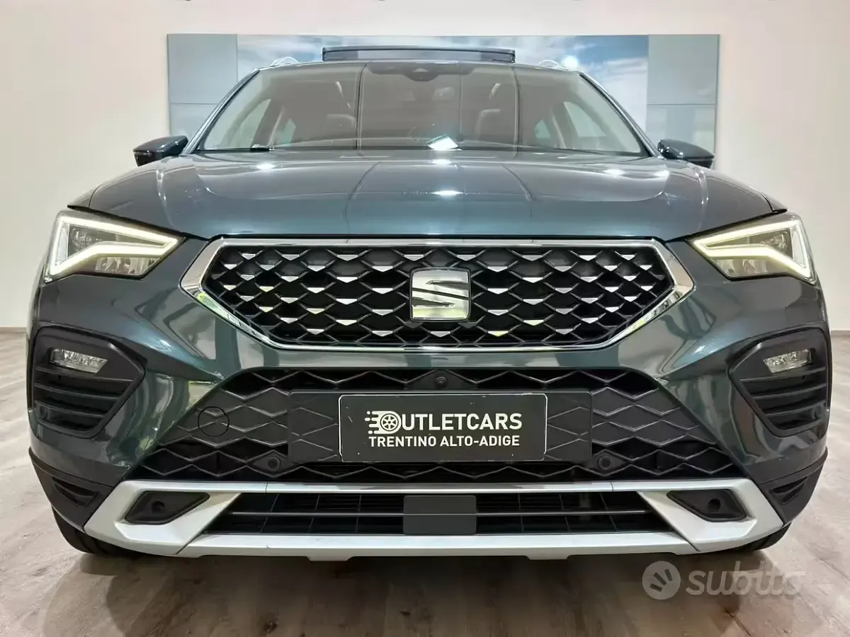 Usata Seat Ateca 4Drive 150 CV (110 kW) 2020 Verde SUV