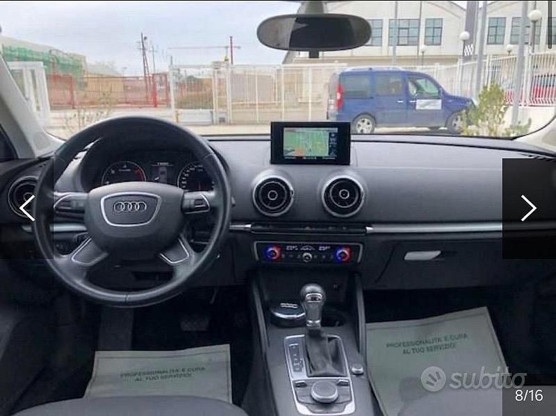 Usata Audi A3 110 CV (80 kW) 2015 Grigio Berlina