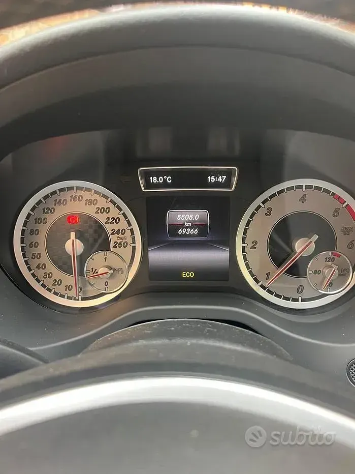 Usata Mercedes A160 Executive 95 CV (69 kW) 2014 Utilitaria