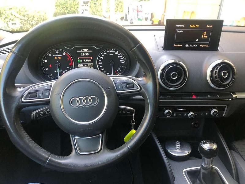 Usata Audi A3 Ambition 110 CV (80 kW) 2015 Argento Berlina