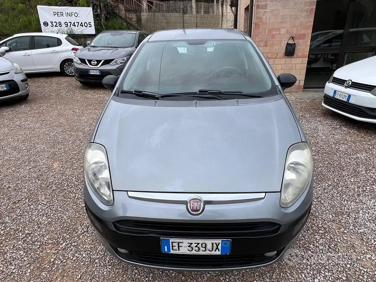 Usata Fiat Punto Evo Active 75 CV (55 kW) 2010 Grigio Utilitaria
