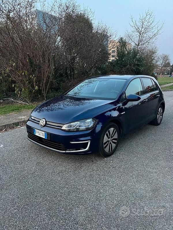 Usata VW e-Golf 2018 Blu Utilitaria