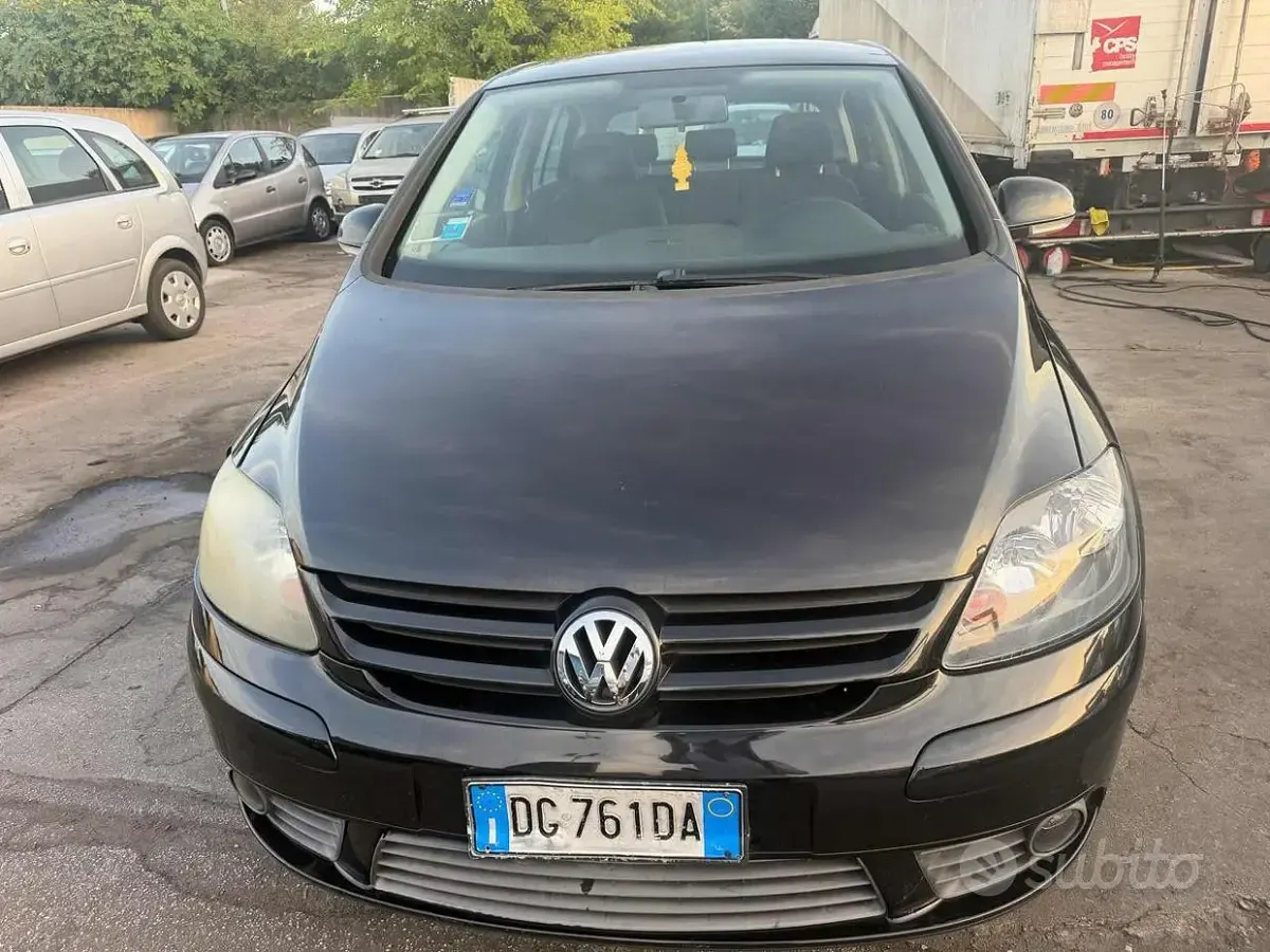 Usata VW Golf Plus Comfortline 102 CV (75 kW) 2007 Nero Monovolume