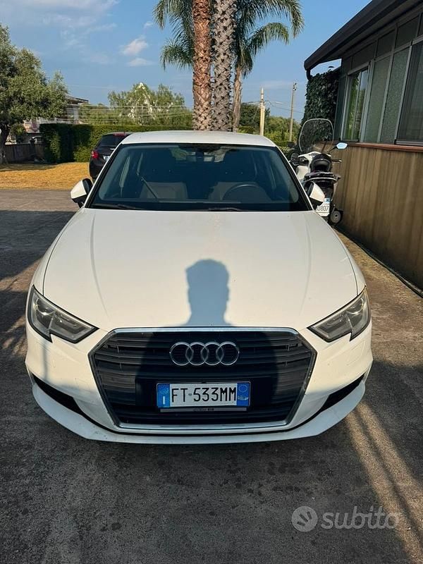 Usata Audi A3 2018 Bianco Berlina