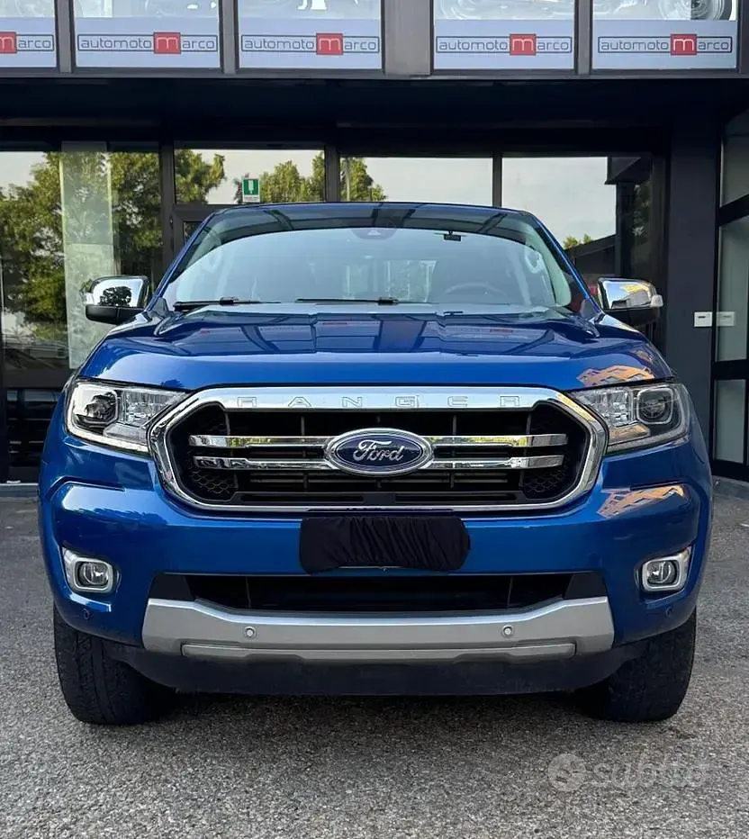 Usata Ford Ranger Limited 170 CV (125 kW) 2021 Blu Pick-up