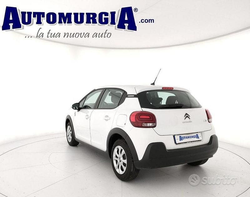 Usata Citroën C3 PureTech 83 CV (61 kW) 2024 Bianco Berlina