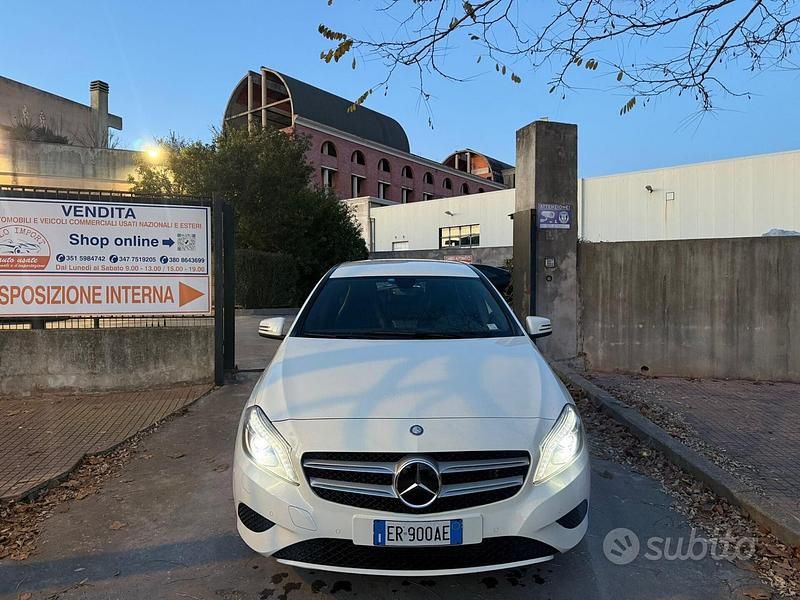 Usata Mercedes A180 108 CV (79 kW) 2013 Bianco Berlina