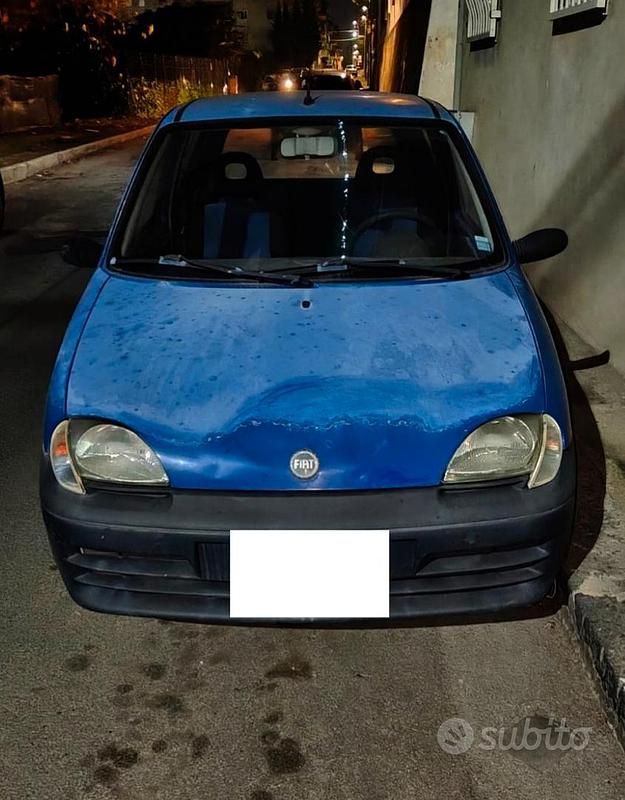 Usata Fiat 600 2003 Blu Utilitaria