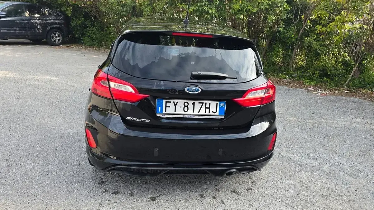 Usata Ford Fiesta ST-Line 86 CV (63 kW) 2019 Nero Utilitaria