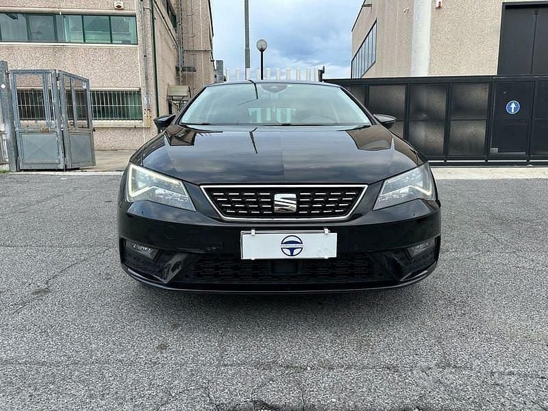 Usata Seat Leon ST XCELLENCE 116 CV (85 kW) 2017 Nero Station wagon