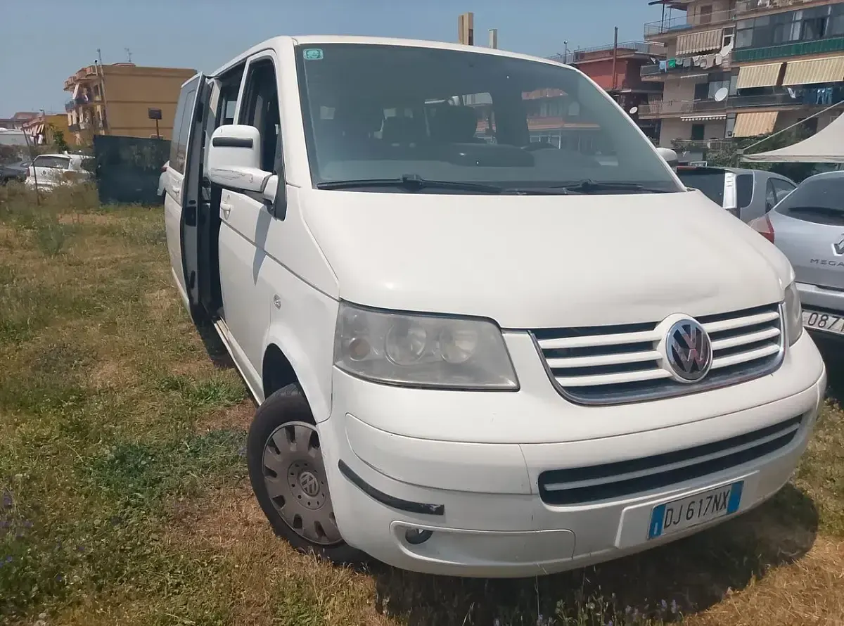 Usata VW Transporter Comfortline 130 CV (95 kW) 2007 Bianco Furgone