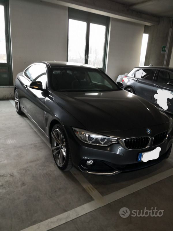 Usata BMW 420 Sport Line 184 CV (135 kW) 2014 Grigio Coupé