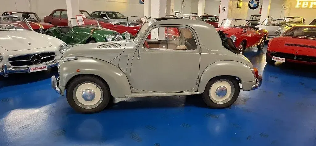 Usata Fiat 500C 22 CV (16 kW) 1953 Grey / pastello Cabrio