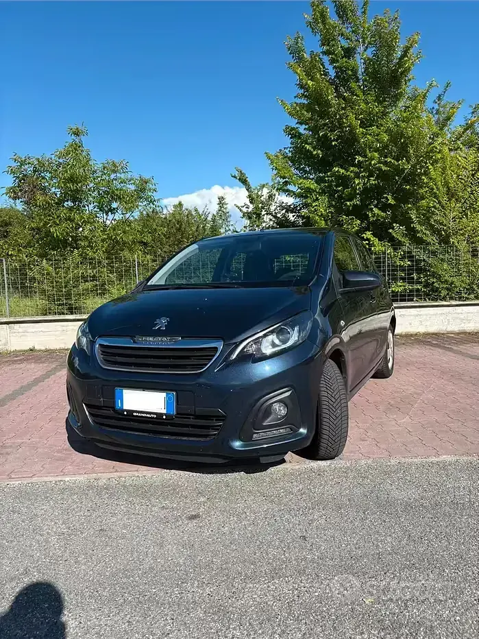 Usata Peugeot 108 Active 69 CV (50 kW) 2016 Blu Berlina