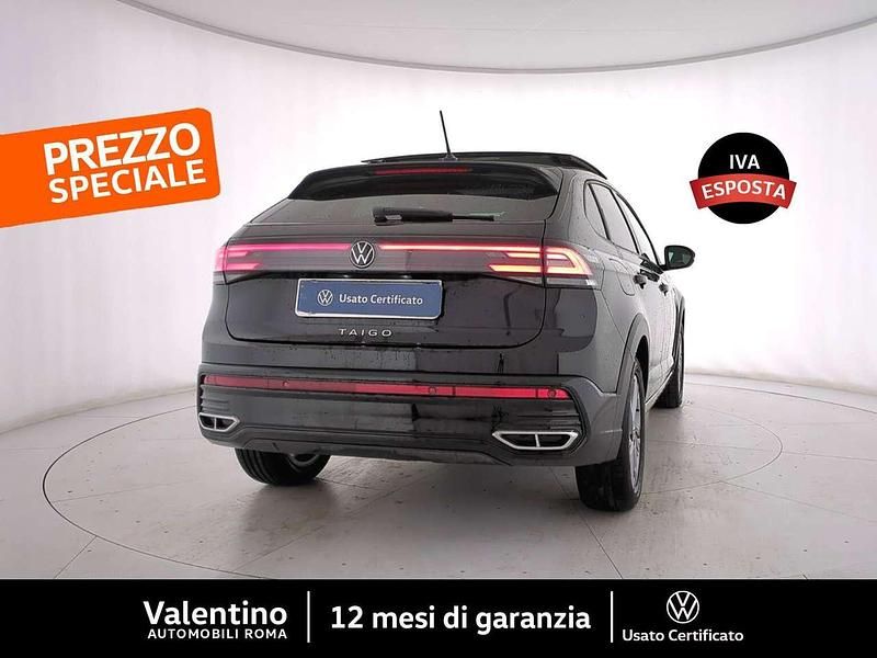 Usata VW Taigo R-line 116 CV (85 kW) 2024 Nero SUV