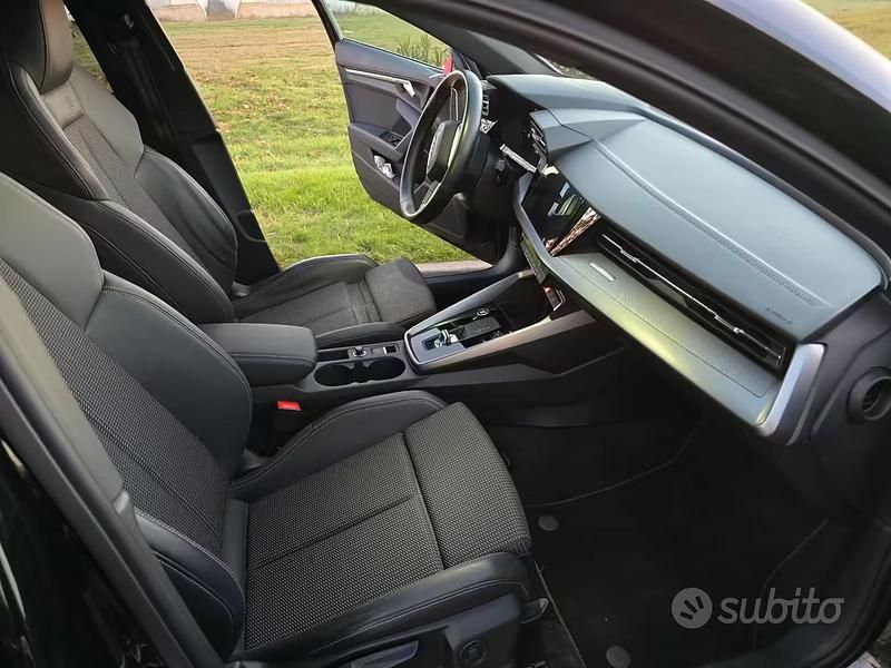 Usata Audi A3 S-Line 150 CV (110 kW) 2023 Nero Berlina