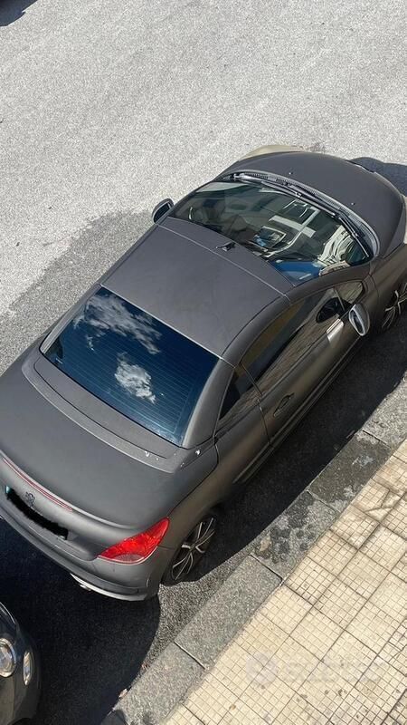 Usata Peugeot 207 CC 2007 Nero Cabrio
