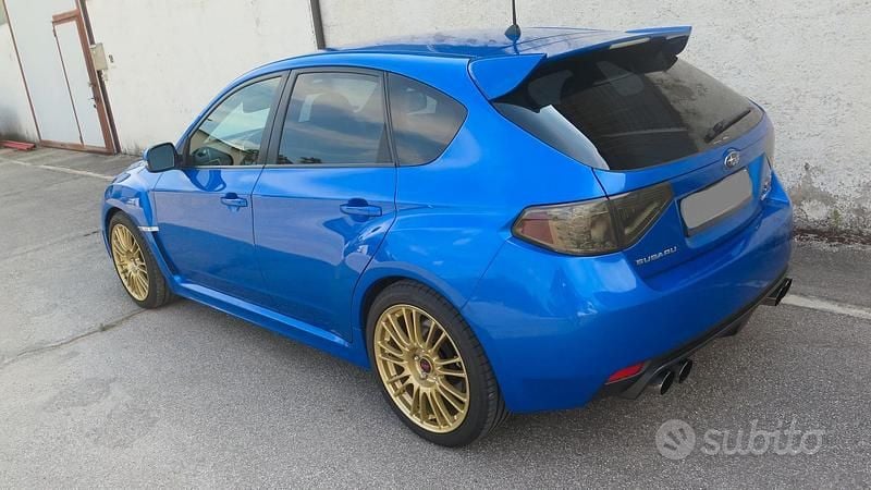 Usata Subaru Impreza 300 CV (220 kW) 2009 Blu/azzurro Berlina