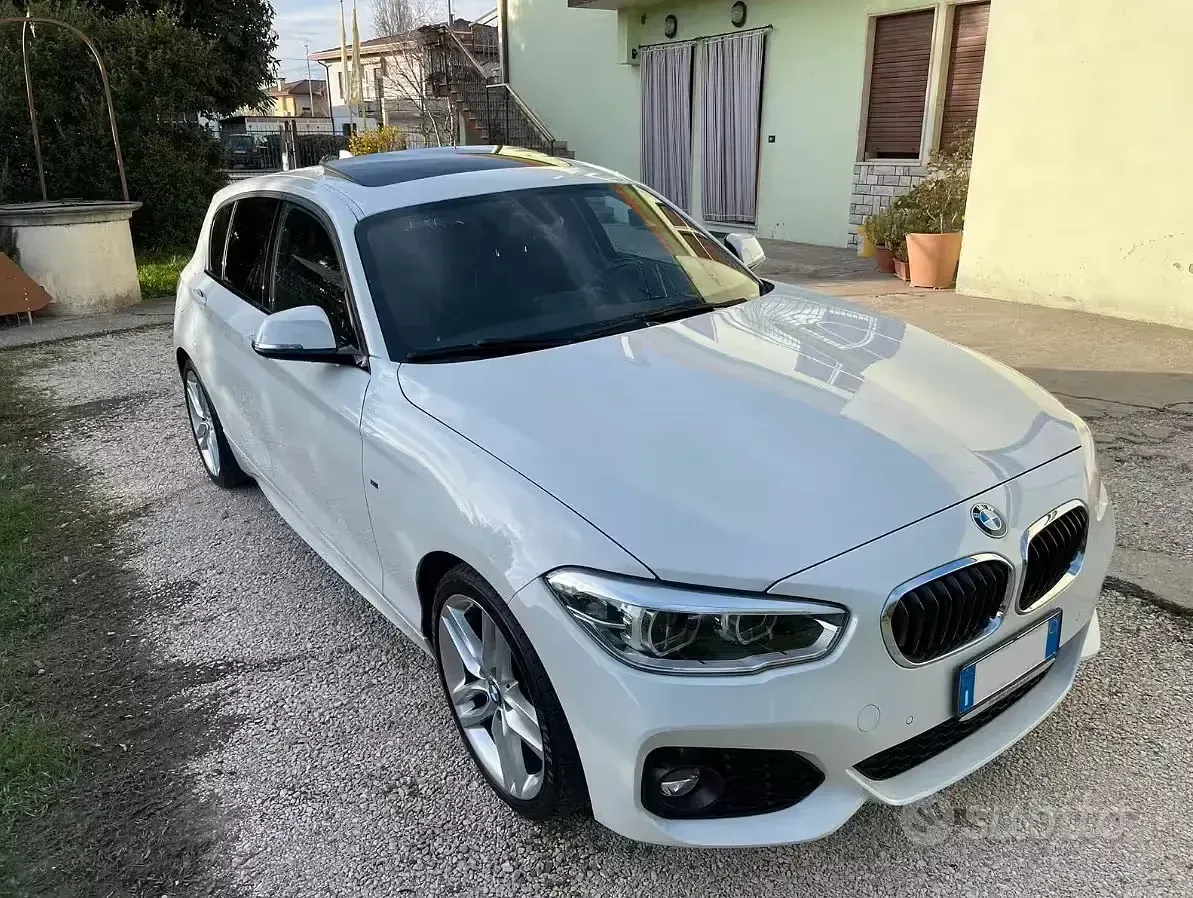 Usata BMW 116 M Sport 116 CV (85 kW) 2017 Bianco Utilitaria