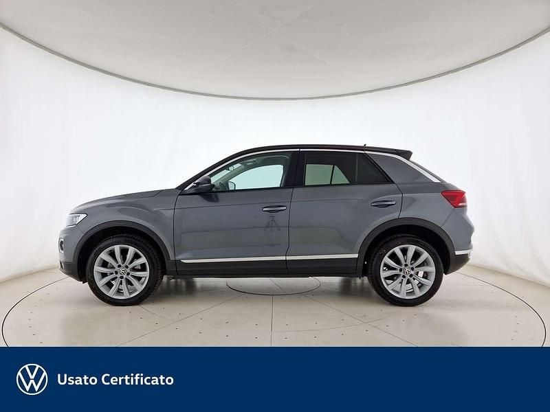 Usata VW T-Roc Advance 150 CV (110 kW) 2020 Indium grey metallizzato nero SUV