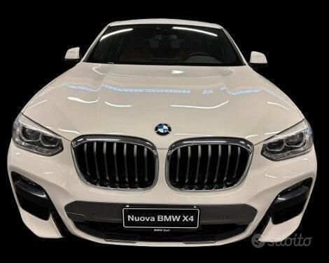Usata BMW X4 M Sport 286 CV (210 kW) 2021 Bianco SUV