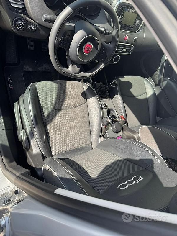 Usata Fiat 500 Cross 120 CV (88 kW) 2017 Grigio Utilitaria