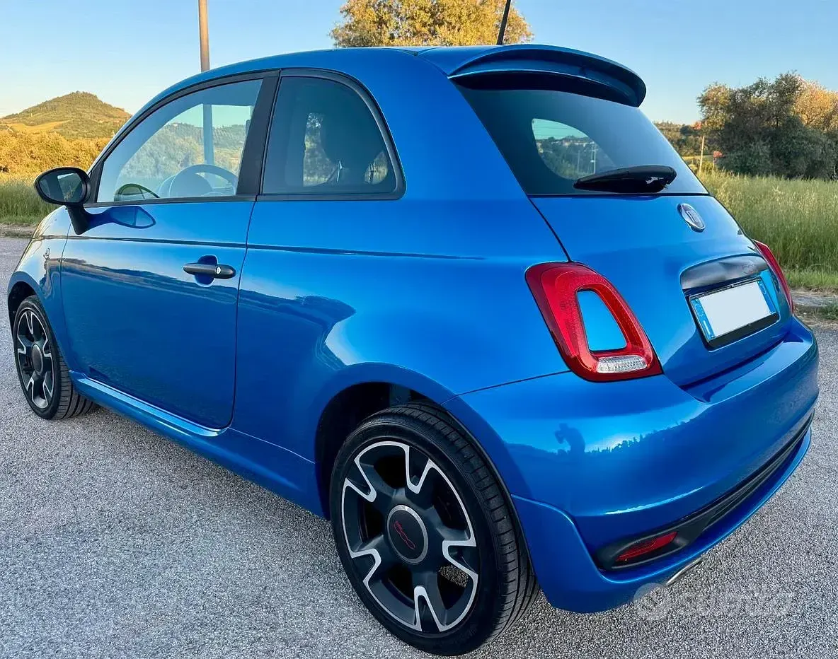 Usata Fiat 500S S 69 CV (50 kW) 2016 Blu Berlina