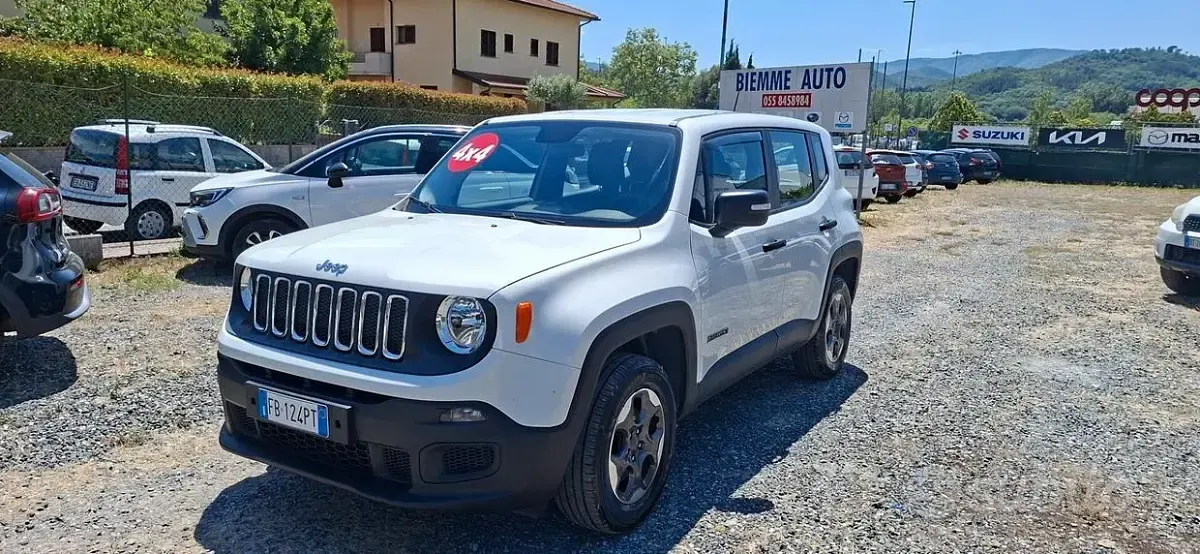 Usata Jeep Renegade Longitude 120 CV (88 kW) 2015 Bianco SUV