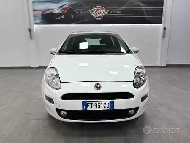 Usata Fiat Punto Pop 75 CV (55 kW) 2014 Bianco Utilitaria