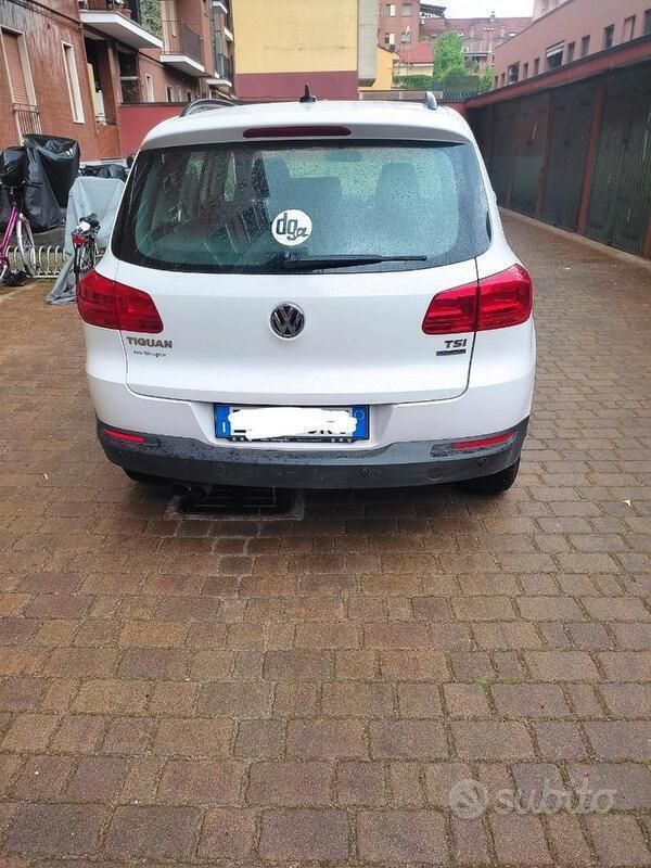 Usata VW Tiguan 122 CV (89 kW) 2012 Bianco SUV