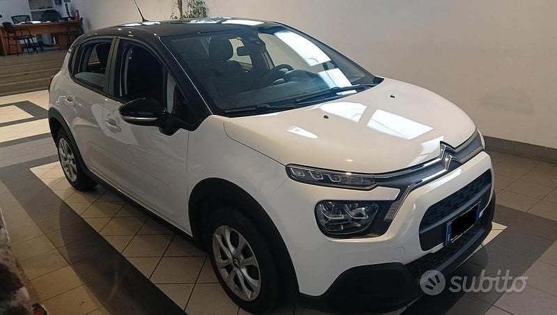 Usata Citroën C3 Feel 102 CV (75 kW) 2021 Bianco Utilitaria