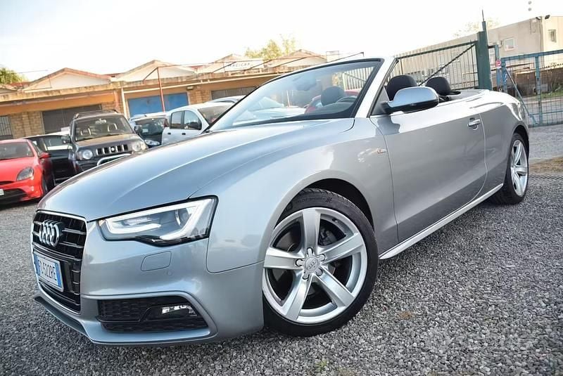 Usata Audi A5 Cabriolet Advanced 190 CV (139 kW) 2016 Grigio Cabrio