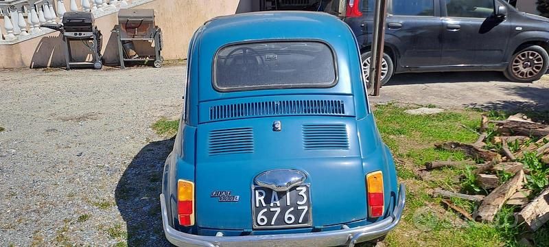Usata Fiat 500 1960 Blu Utilitaria