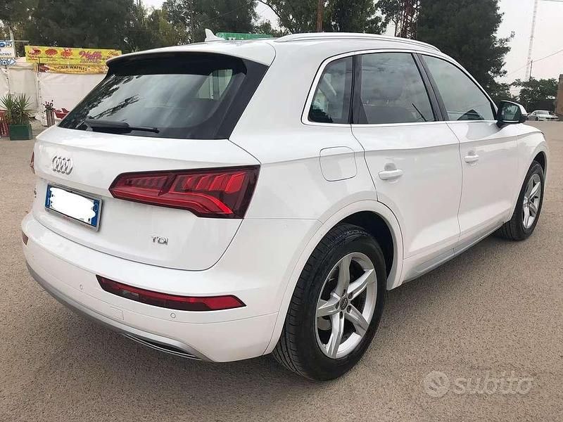 Usata Audi Q5 Business 150 CV (110 kW) 2018 Bianco SUV