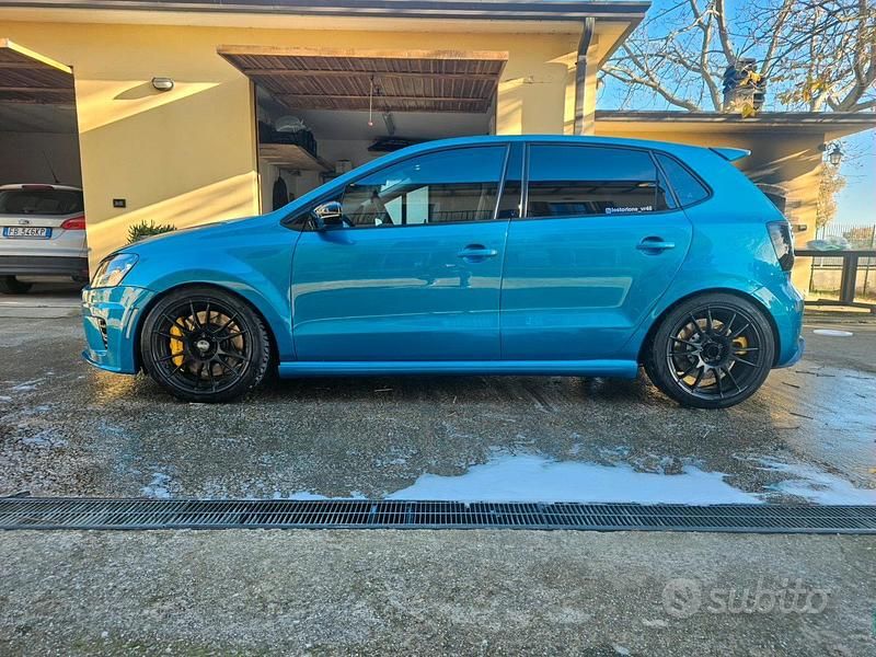 Usata VW Polo Comfortline 120 CV (88 kW) 2016 Blu Utilitaria