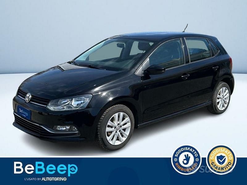 Usata VW Polo Trendline 60 CV (44 kW) 2017 Nero pastello Berlina