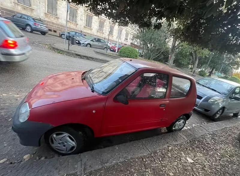 Usata Fiat Seicento 54 CV (39 kW) 2003 Rosso Utilitaria