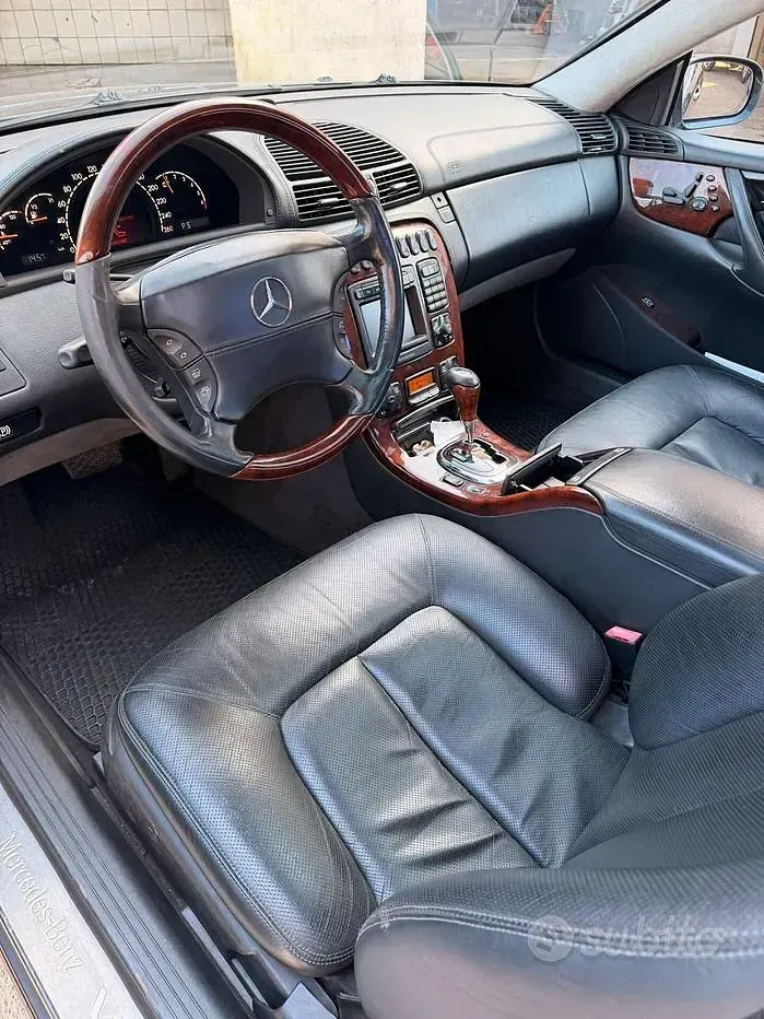 Usata Mercedes CL600 367 CV (269 kW) 2000 Blu Coupé