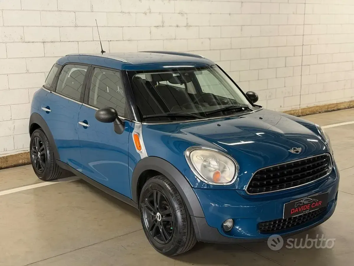 Usata Mini Cooper D Countryman 90 CV (66 kW) 2011 Blu SUV