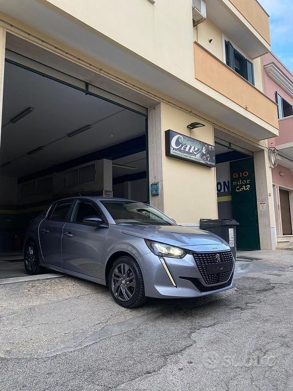 Usata Peugeot 208 Active 75 CV (55 kW) 2020 Grigio Utilitaria