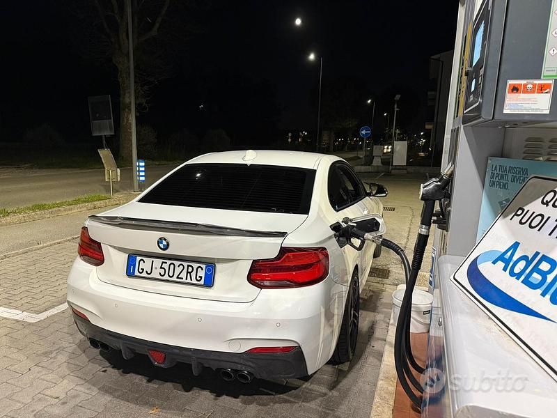 Usata BMW 218 Comfort Edition 136 CV (100 kW) 2018 Bianco Coupé