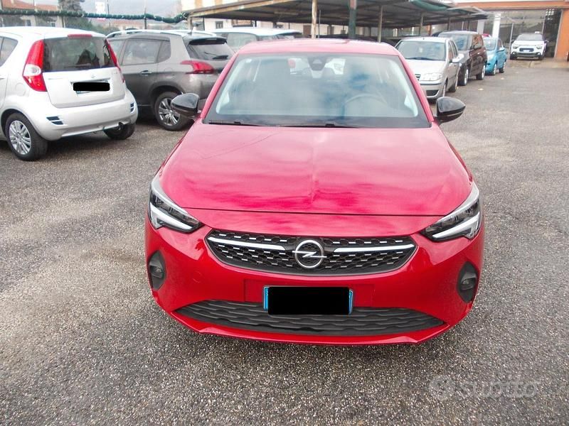 Usata Opel Corsa Elegance 75 CV (55 kW) 2020 Rosso Berlina