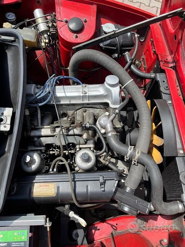 Usata Triumph TR7 105 CV (77 kW) 1980 Rosso Cabrio