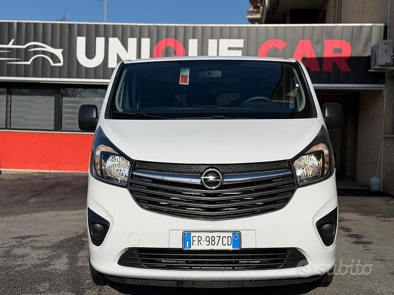 Usata Opel Vivaro S 125 CV (91 kW) 2018 Bianco Monovolume