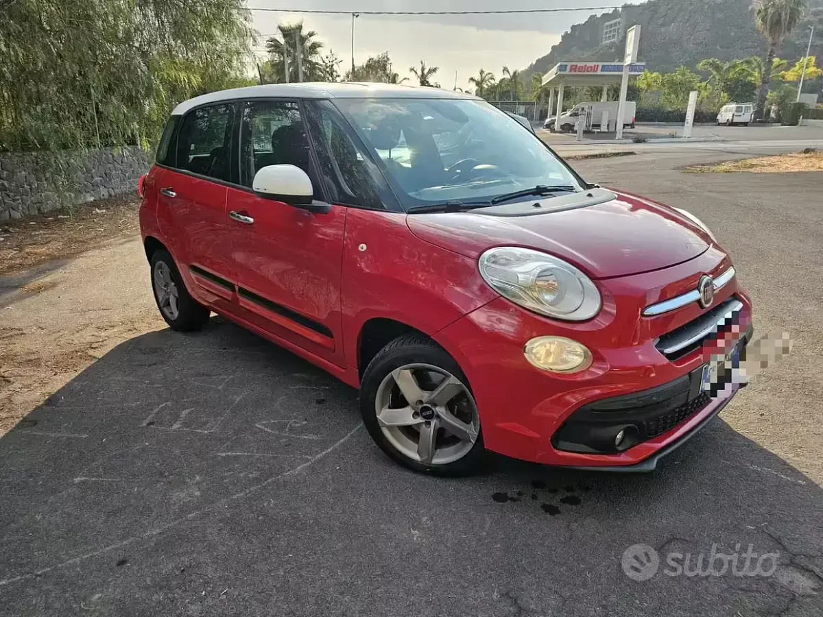 Usata Fiat 500L Pop Star 120 CV (88 kW) 2017 Rosso Monovolume