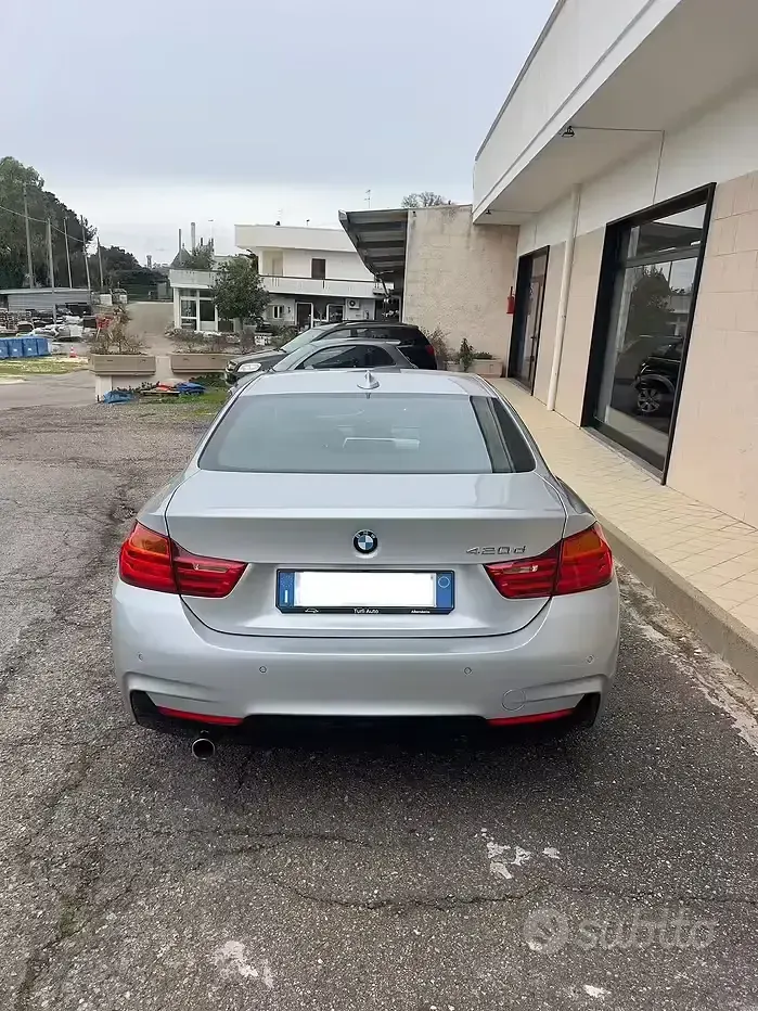 Usata BMW 420 M Sport 184 CV (135 kW) 2015 Grigio Coupé