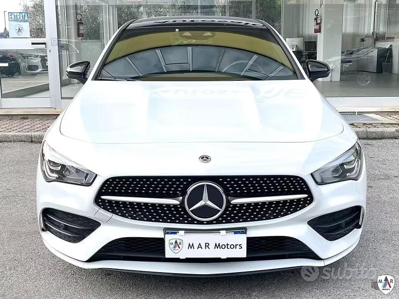 Usata Mercedes CLA220 190 CV (139 kW) 2021 Bianco Berlina