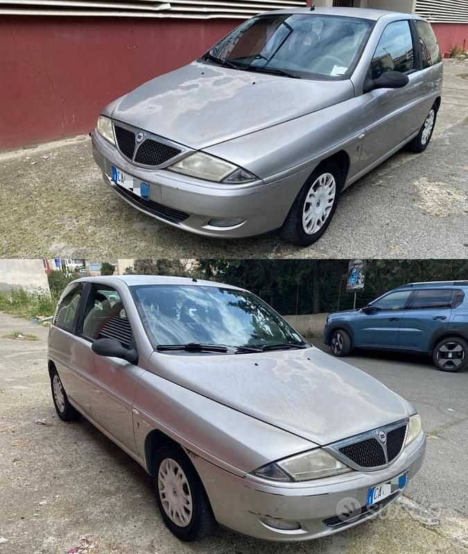 Usata Lancia Ypsilon 60 CV (44 kW) 2002 Grigio Utilitaria