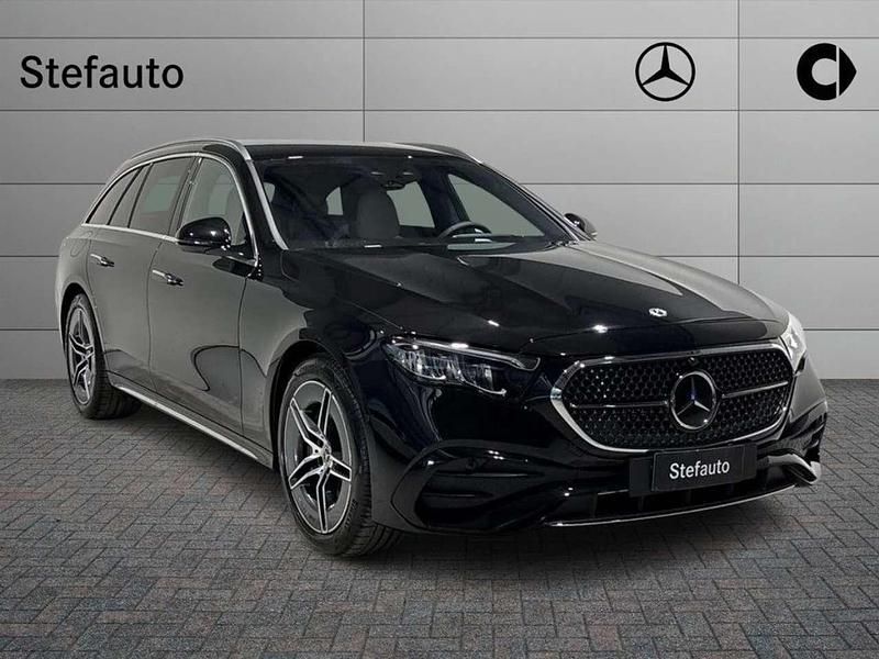 Nuova Mercedes E220 Advanced 197 CV (144 kW) 2026 Nero ossidiana Station wagon