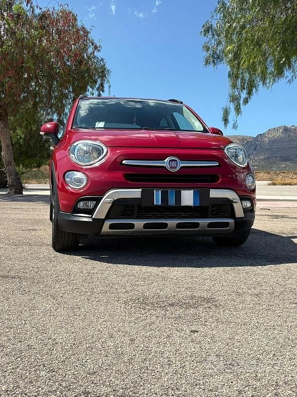 Usata Fiat 500X Cross 95 CV (69 kW) 2017 Rosso SUV